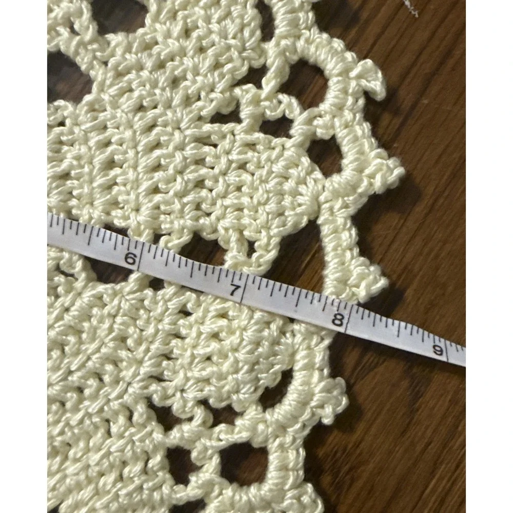 LARGE LOT VINTAGE‎ BATTENBURG LACE, CUT-OUTS AND DOILIES PRICED INDIVIDUALLY